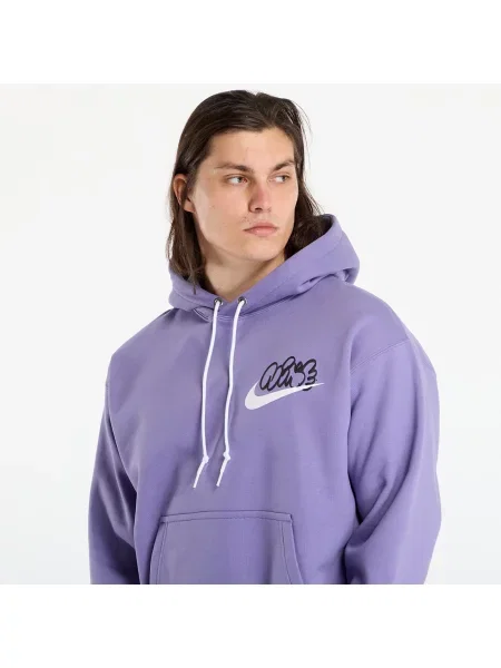 Φούτερ Nike Solo Swoosh Fleece Hoodie Dusty Amethyst XS