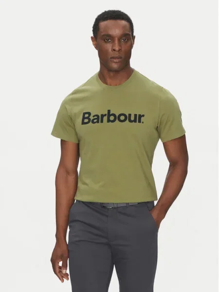 Barbour Tricou Logo Tailored Fit verde