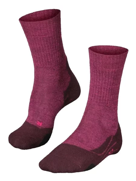 Skarpetki Falke Wool czerwone