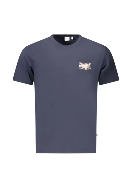 Tricou Pepe Jeans cu imagine albastru