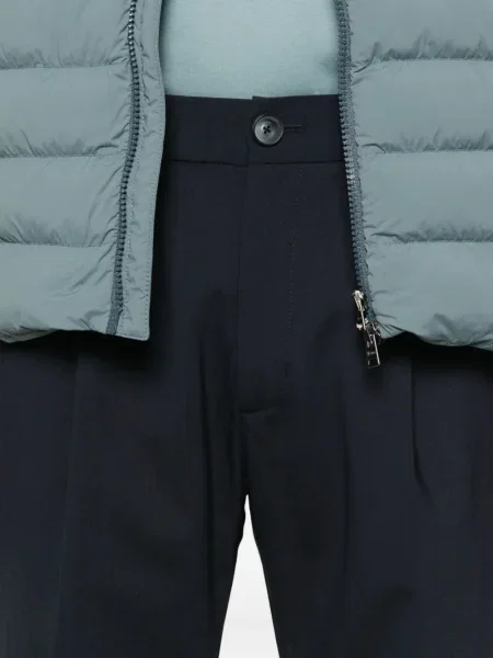 Pantaloni Herno plisate albastru