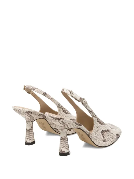 Pantofi cu toc Stuart Weitzman cu vârf pătrat slingback