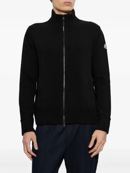 Cardigan Moncler cu autograf negru