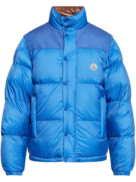 Geacă Moncler albastru