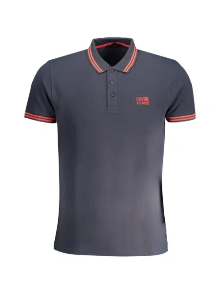 Tricou polo Cavalli Class albastru