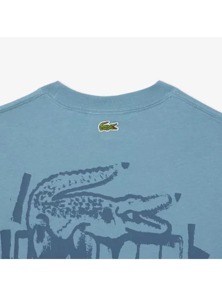 Lacoste футболка чоловіча Classic Fit блакитна