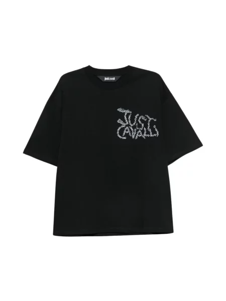 Just Cavalli T-shirt z czarna