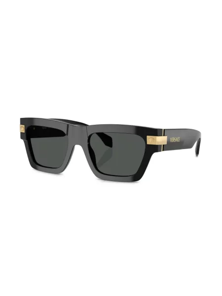 Klasikinis kvadratiniai akiniai nuo saulės Versace Eyewear juoda
