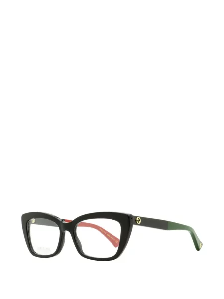 Ochelari de soare Gucci Eyewear cu imprimeu geometric negru