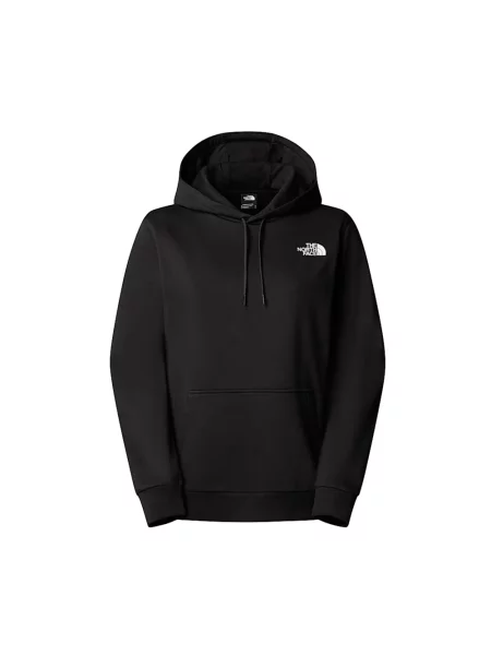The North Face bluza Simple Dome Hoodie z kapturem z nadrukiem czarny