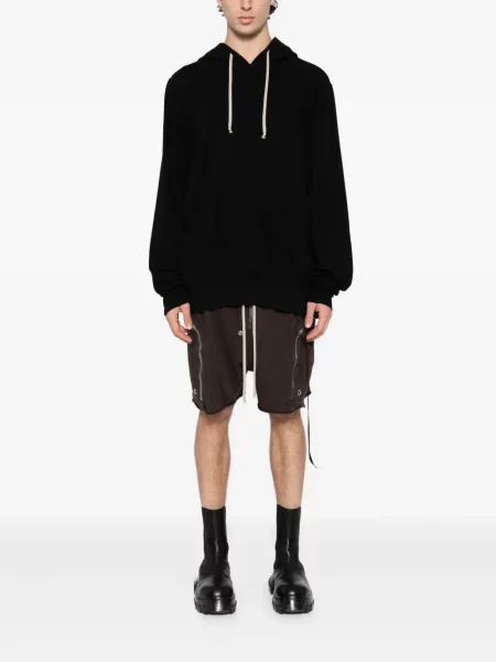 Суичър с качулка Rick Owens Drkshdw черно