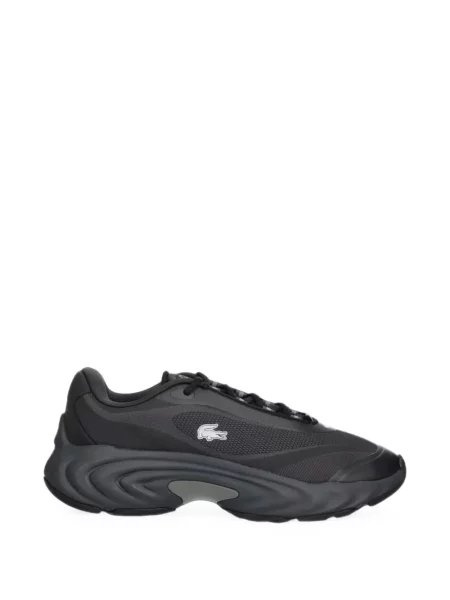 Sneakerși Lacoste plasă chunky negru