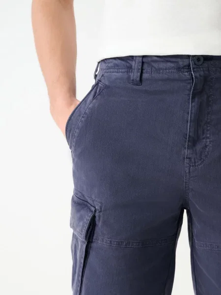 Next Pantaloni cu bleumarin