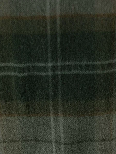 Barbour fular de lână verde