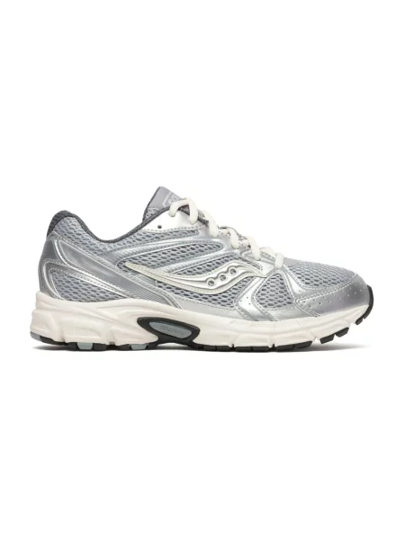 Lniane buty do biegania Saucony retro do biegania szare