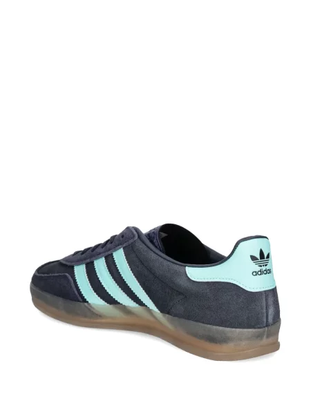Krótkie sneakersy Adidas Forum ocieplane do biegania czarne
