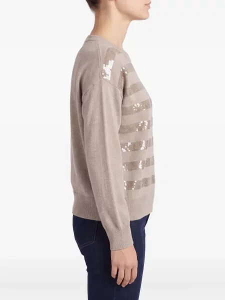 Pulover Brunello Cucinelli cu paiete