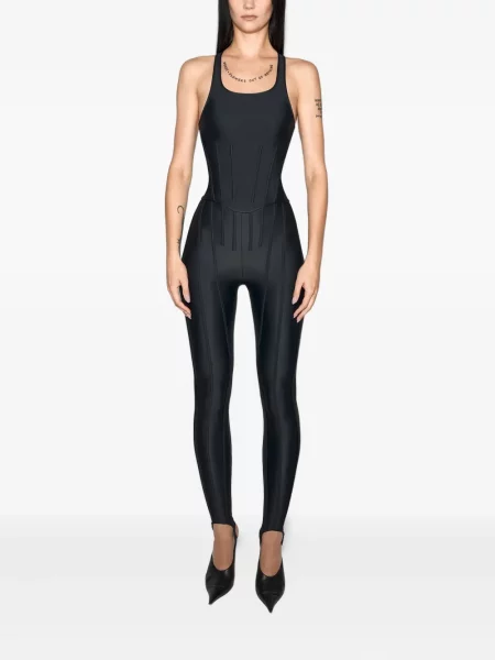Pantaloni Mugler negru