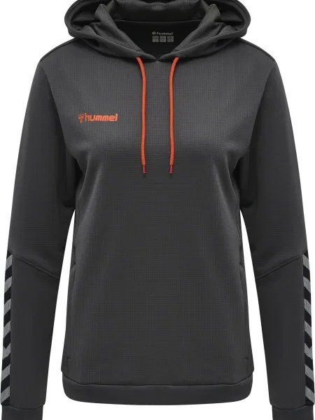 Hummel Sportovní mikina Authentic tmavě / korálová šedá