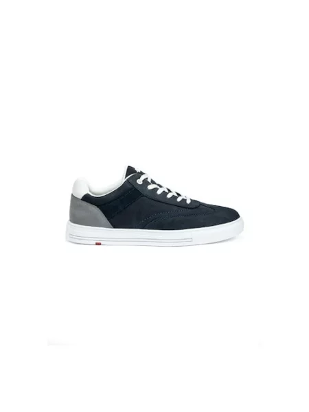 Sneakersy Lloyd skórzane niebieskie