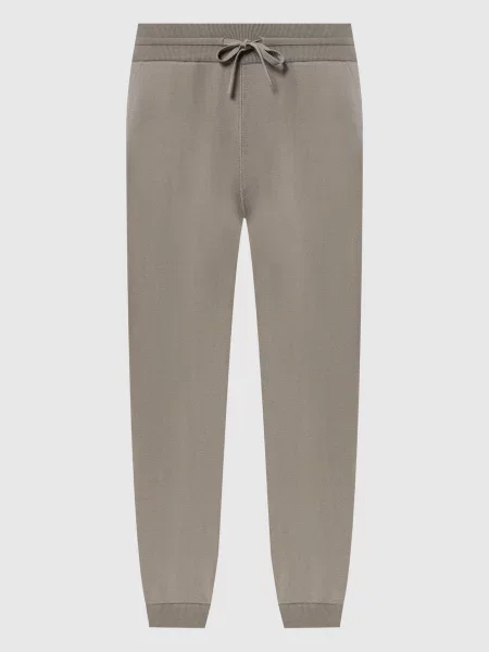 Шерстяные джоггеры Loro Piana бежевые