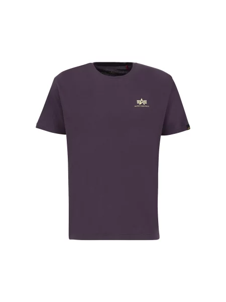 ALPHA INDUSTRIES Tricou verde limetă / burgundy roșu