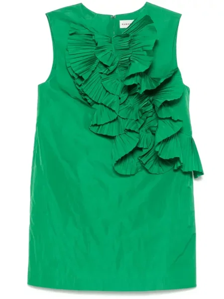 Rochie mini P.a.r.o.s.h. de costum verde