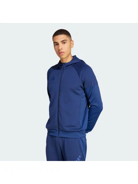 Mikina Tiro 25 Full-Zip modrá