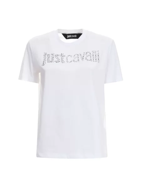 Koszulka Just Cavalli biała