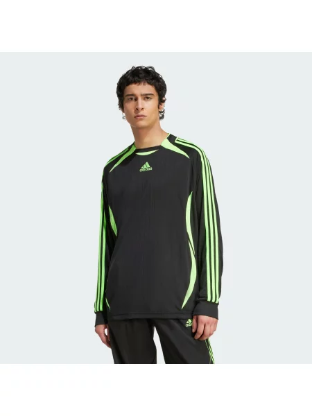 ADIDAS ORIGINALS Majica Teamgeist Adicolor neonsko zelena crna