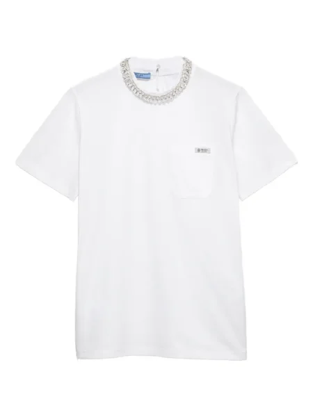 Tricou Prada alb