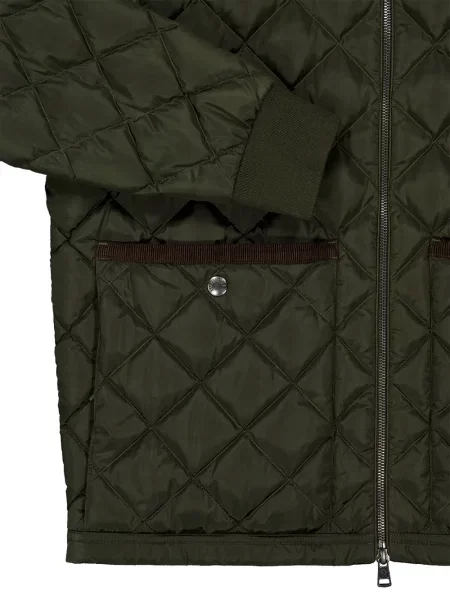 Geacă cu puf Moncler verde