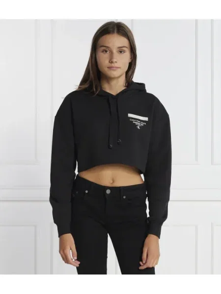 Calvin Klein Jeans Hanorac negru