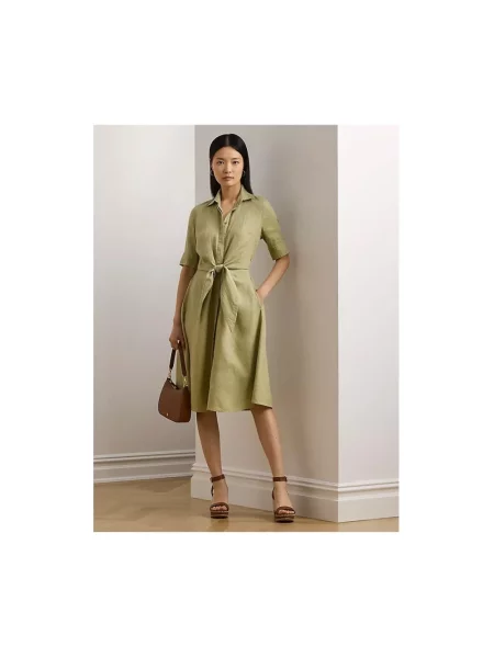 Sukienka koszulowa Ralph Lauren zielona
