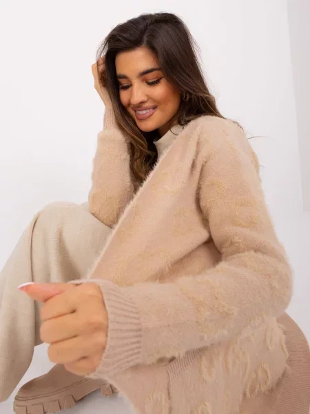 Cardigan Fashionhunters bej