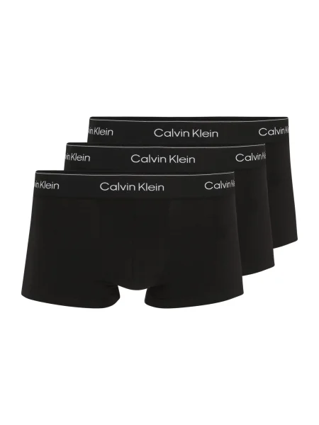 Boxeri Calvin Klein Low Rise Trunk Black M negru