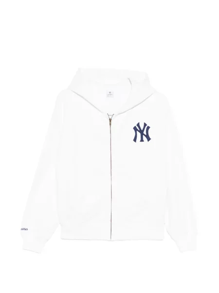 Hanorac cu glugă Sporty & Rich alb