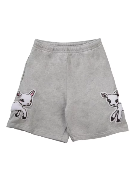 Szorty Sky High Farm z dżerseju szare