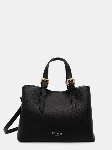 Elegantna torbica Twinset črna