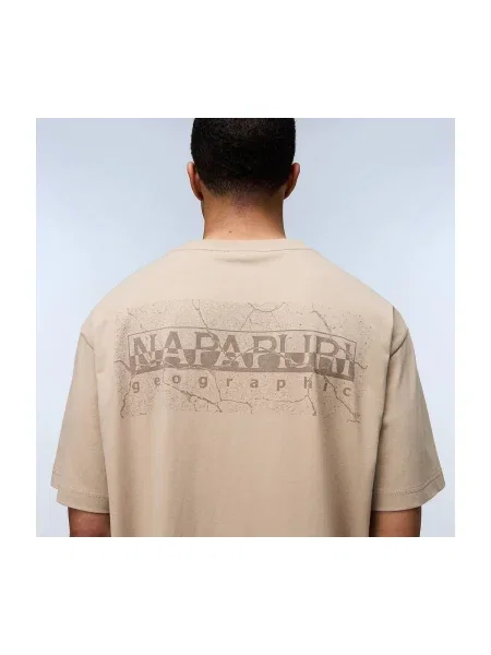 Tricou Napapijri bej