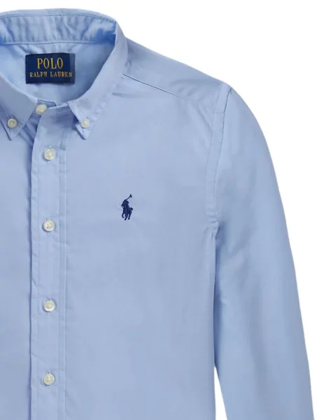 Dětska košile Polo Ralph Lauren modrá