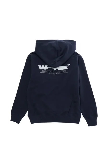 Bluza z kapturem dziecięca Off-white biała