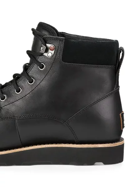 Μποτάκια Ugg με κορδόνια με δαντέλα μαύρο