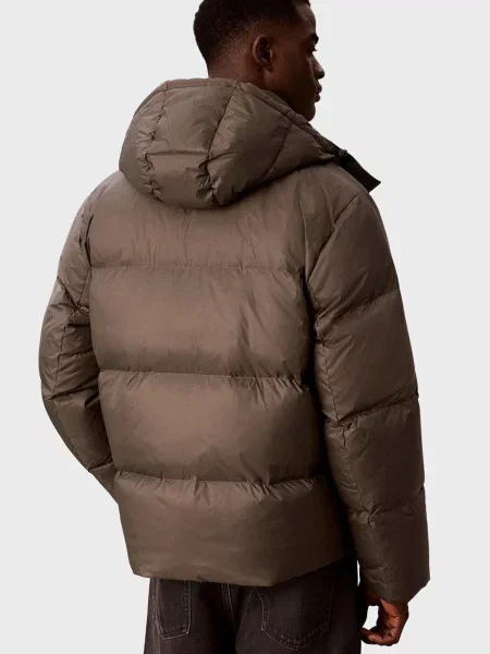 Пуховик Calvin Klein коричневий