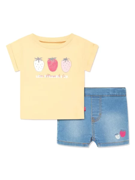 Koszulka dziecięca Levi's niebieska