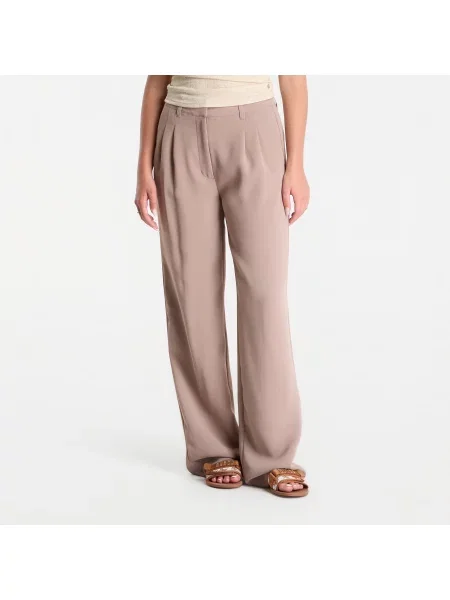 Панталони GUESS Theoline Perfect Pant Silk Taupe XS