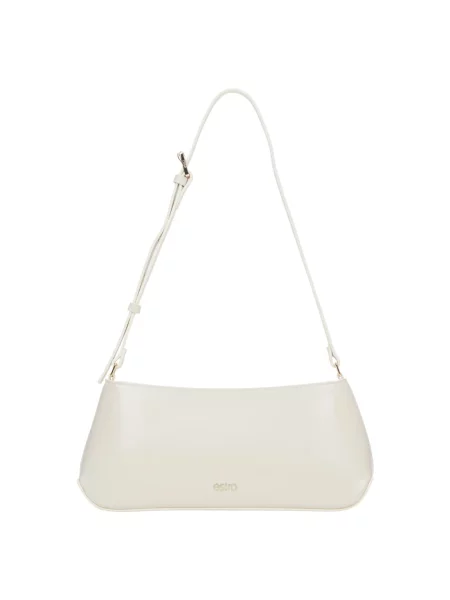 Torebka skórzana Estro skórzana klasyczna beżowa