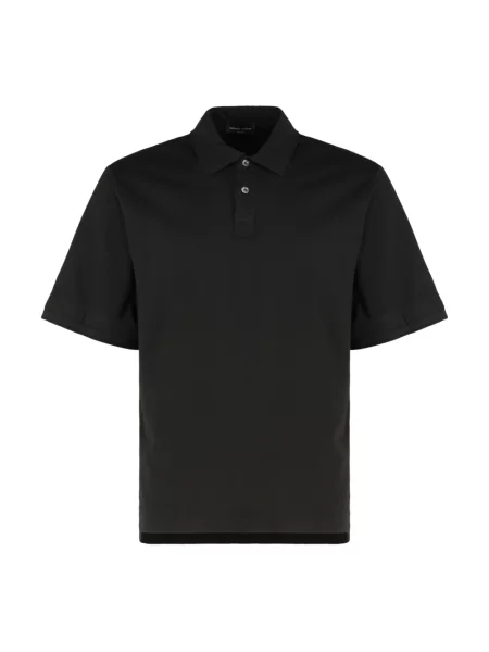 Koszulka polo Roberto Collina czarna