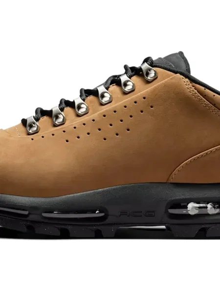 Sneakerși Nike Air Max cu perforații maro