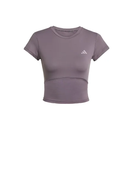 ADIDAS PERFORMANCE Tehnička sportska majica Hyperglam melange ljubičasta